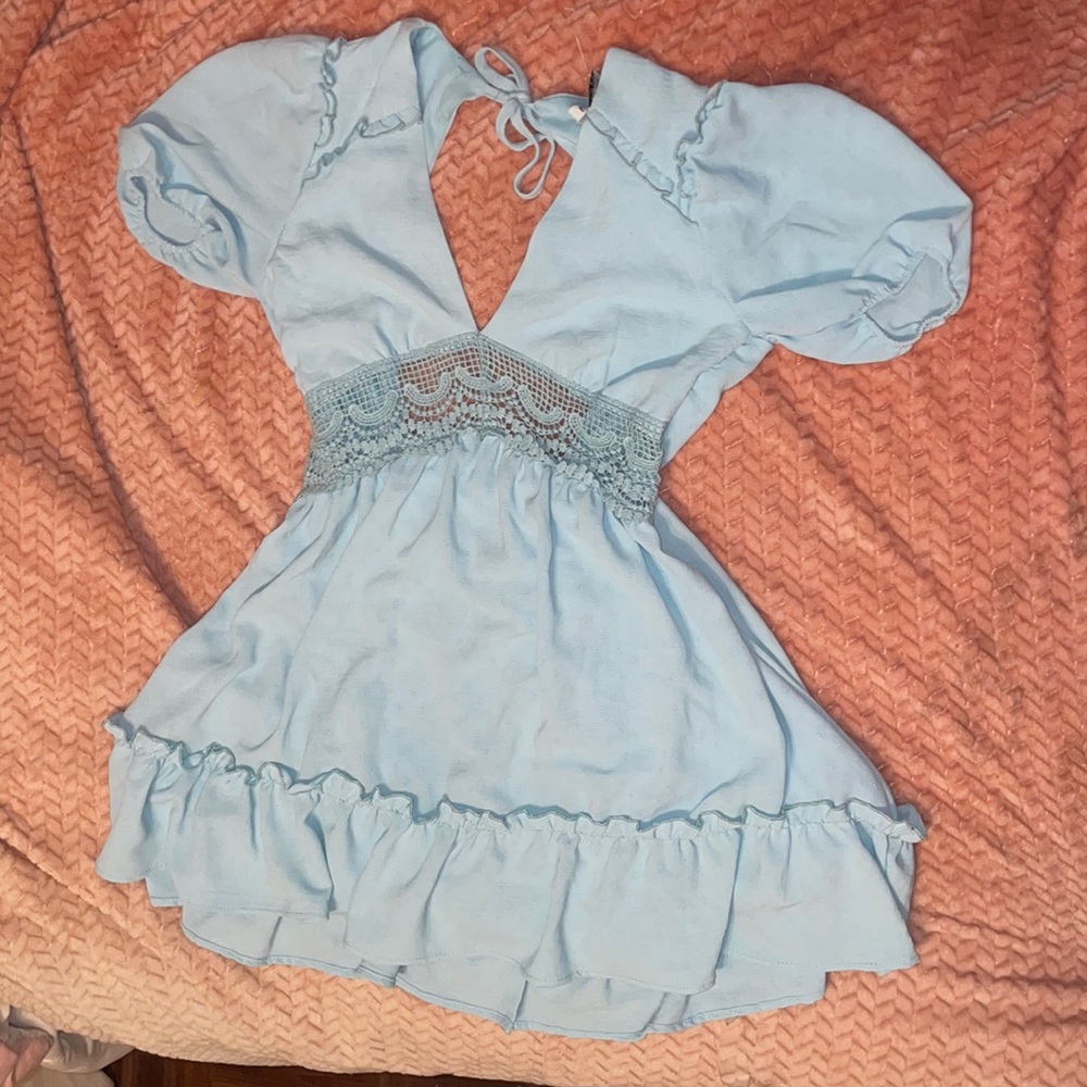 Adorable baby blue dress from rue21